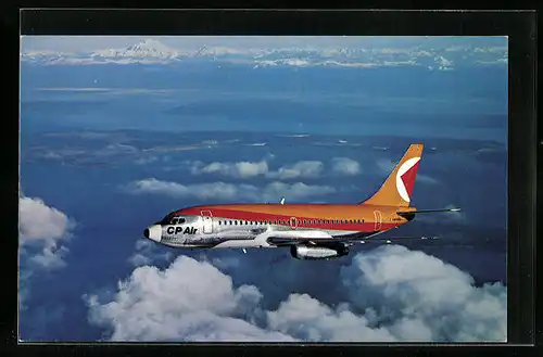AK Flugzeug, Boeing 737 der CP Air in der Luft