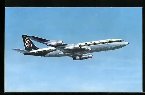 AK Flugzeug, Boeing 707-320 der Olympic Airways