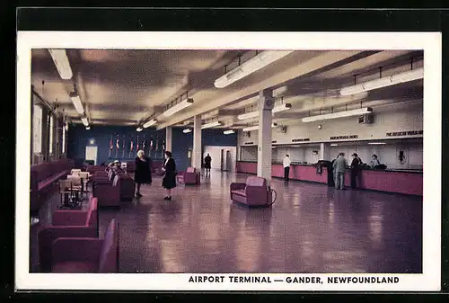 AK Gander, Newfoundland, Airport Terminal