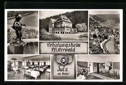 AK Sulz am Neckar, Erholungsheim Pfisterwald, Gesamtansicht