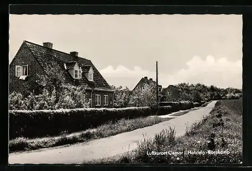 AK Cismar /Holstein, Strasse am Bornkamp