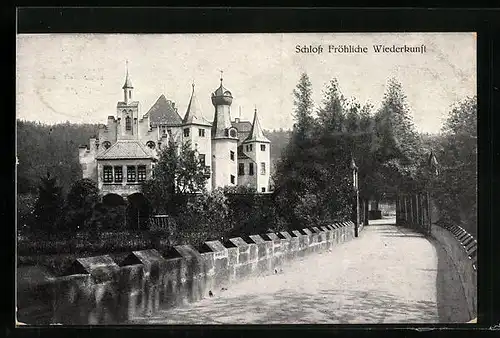 AK Trockenborn-Wolfersdorf, Schloss Fröhliche Wiederkunft