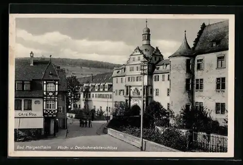 AK Bad Mergentheim, Hoch- und Deutschmeisterschloss