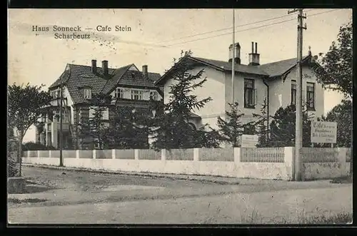AK Scharbeutz, Hotel Haus Sonneck & Café Stein