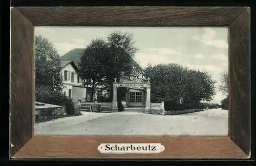 AK Scharbeutz, Gasthaus Augustus-Bad, Eingang