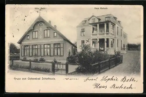 AK Scharbeutz, Hotel Villa Beth und Haus Ruheck