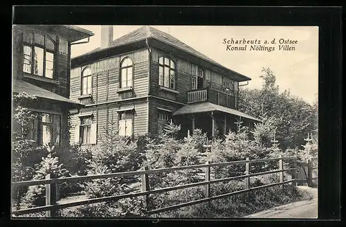 AK Scharbeutz /Ostsee, Hotel Konsul Nöltings Villen