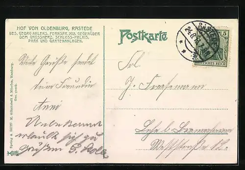 AK Rastede, Hof von Oldenburg von Georg Ahlers