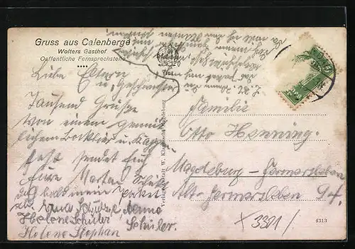 AK Calenberge, Wolters Gasthof