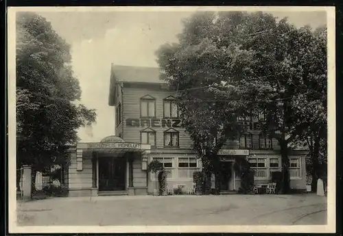 AK Hamburg-Hoheluft, Gasthof Grenzhaus von W. Wurzbach