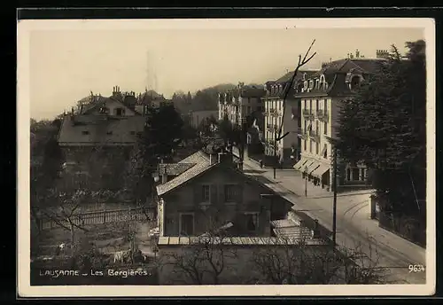 AK Lausanne, Les Bergières, Strassenpartie