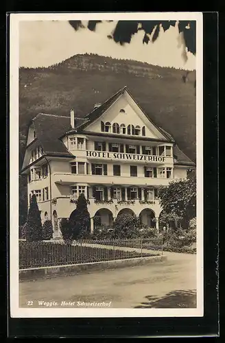 AK Weggis, Hotel Schweizerhof