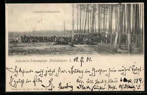 AK Haidehäuser, Infanterie-Schiessplatz