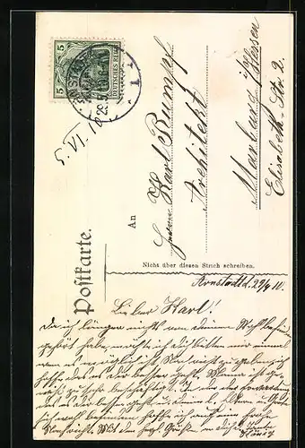 AK Arnstadt /Thür., Riedtor und Jacobsturm