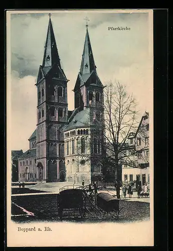 AK Boppard /Rhein, Pfarrkirche