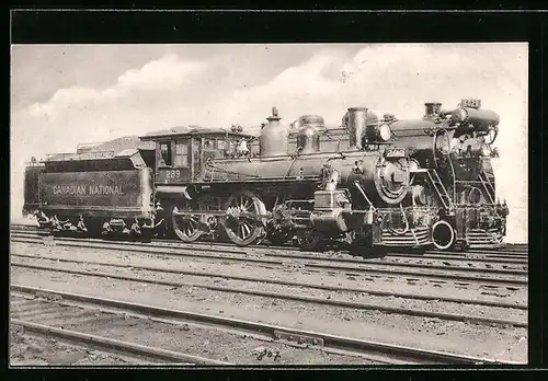 AK Locomotives du Canada, Locomotive type 4-4-0 et 4-8-4