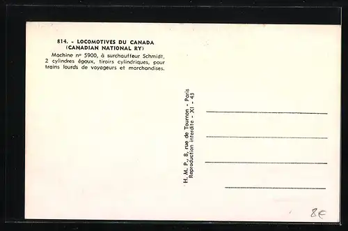 AK Locomotives du Canada, Machine no 5900