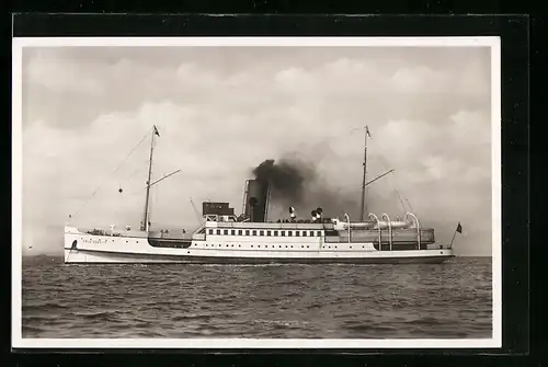 AK Passagierschiff Gruessgott