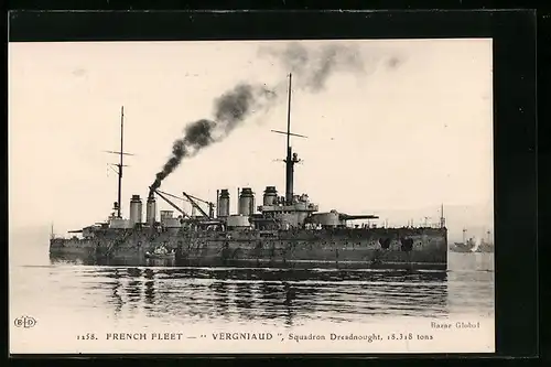 AK French Fleet, Kriegsschiff Verginaud, Squadron Dreadnought