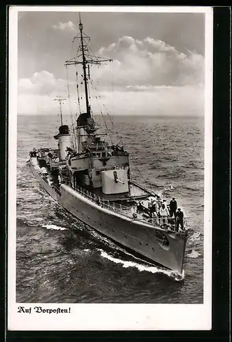 AK Auf Vorposten!, Kriegsmarine