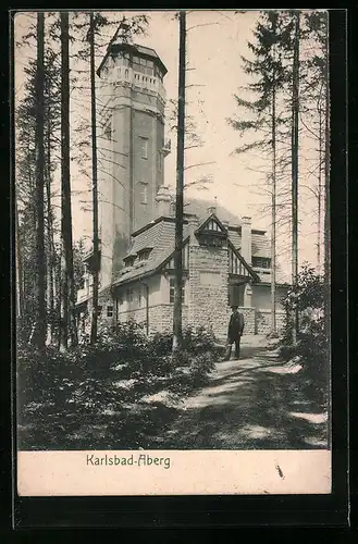 AK Karlsbad, Partie am Aberg