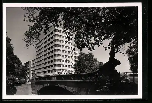 AK Berlin-Tiergarten, Shellhaus, Etablissement Shell