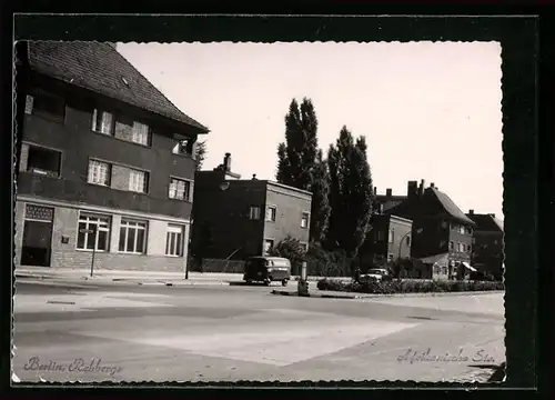 AK Berlin-Rehberge, Häuser in der Afrikanischen Strasse