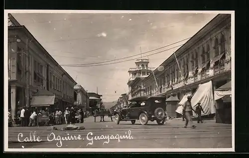 Foto-AK Guayaquil, Calle Aguirre