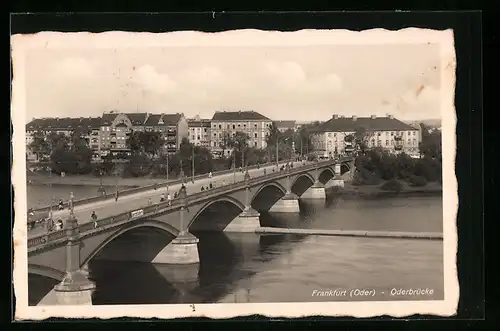 AK Frankfurt /Oder, Oderbrücke
