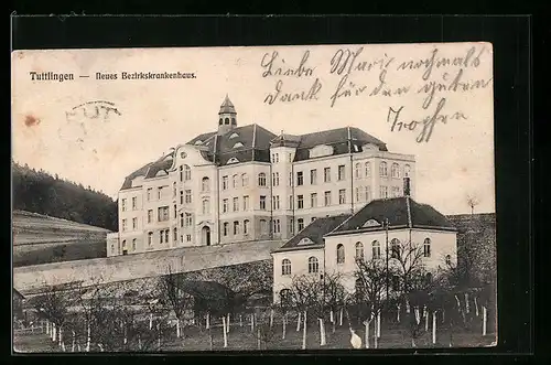 AK Tuttlingen, Neues Bezirkskrankenhaus