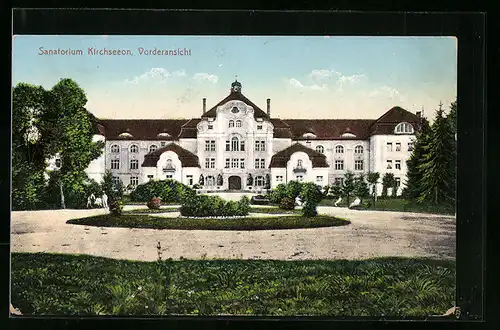 AK Kirchseeon, Sanatorium, Vorderansicht