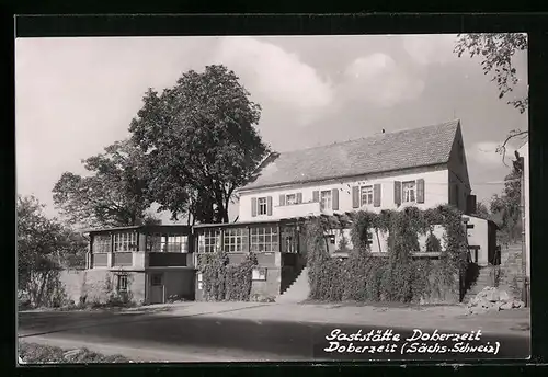 AK Doberzeit / Sächs. Schweiz, Gaststätte Doberzeit