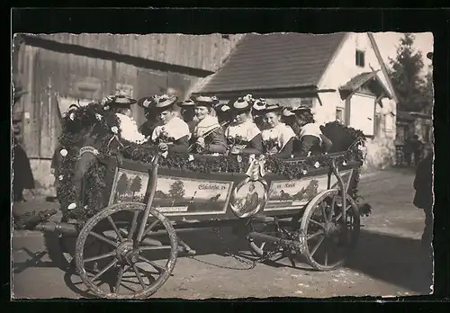 Foto-AK Bad Tölz, Leonhardifahrt