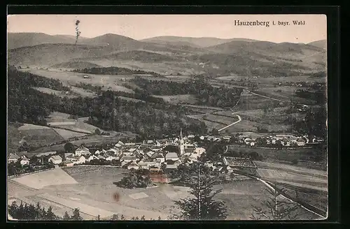 AK Hauzenberg i. Bayr. Wald, Ortsansicht