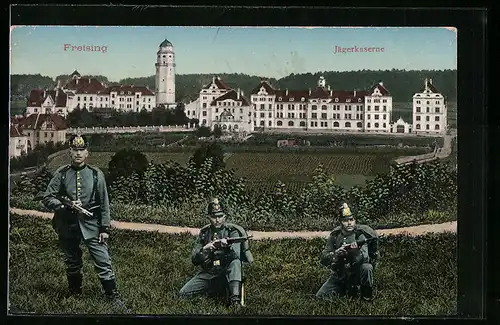 AK Freising, Jäger vor der Jägerkaserne