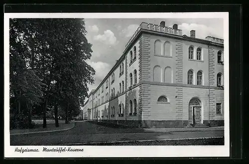 AK Hofgeismar, Strasse an der Manteuffel-Kaserne