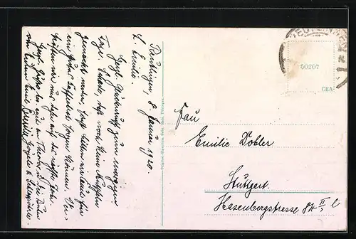 AK Reutlingen, Ansicht der Frauenarbeitsschule