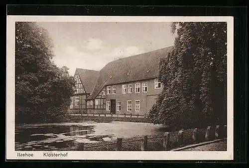 AK Itzehoe, Blick in den Klosterhof