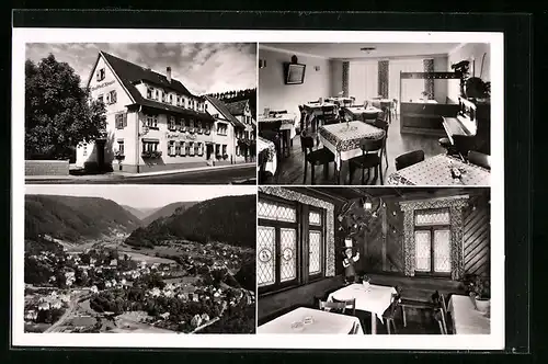 AK Hirsau /Schwarzwald, Gasthof und Pension zum Rössle, Bes. Friedrich Bilharz