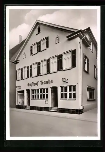 AK Stuttgart-Untertürkheim, Gasthof Traube