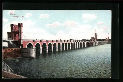 AK Caire, Barrage du Nil