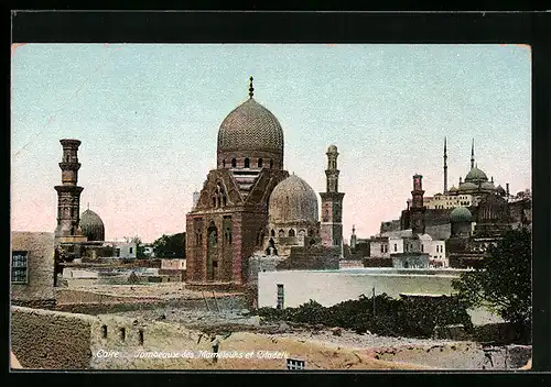AK Caire, Tombeaux des Mamelouks et Citadelle