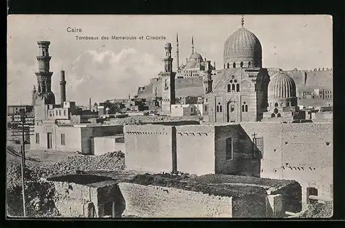 AK Caire, Tombeaux des Mamelouks et Citadelle