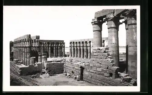 AK Luxor, The Columns with the Court of Amenhotep III.