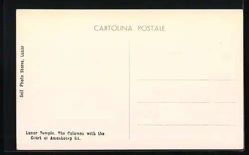 AK Luxor, The Columns with the Court of Amenhotep III.