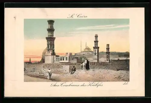 AK Cairo, Aux Tombeau des Khalifes