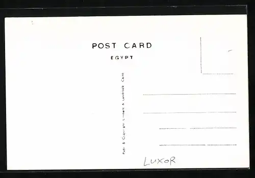 AK Luxor, Temple, The Forecourt and Statues of Ramses