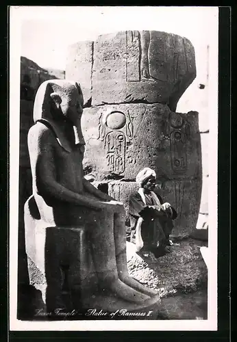 AK Luxor, Temple, Statue of Rameses II.