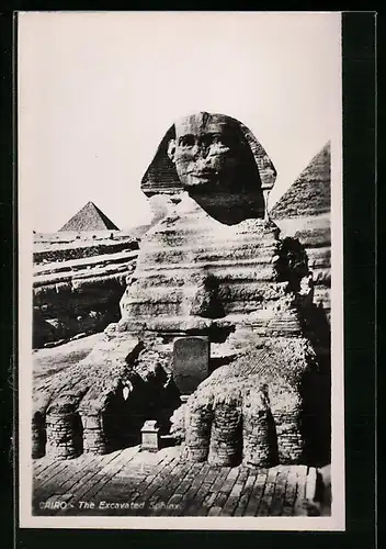 AK Cairo, The Excavated Sphinx