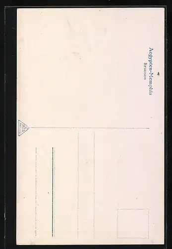 AK Memphis, Kleine Wasserträger am Brunnen